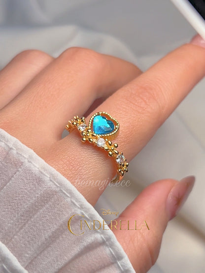 Anillo promesa Corazones de Cenicienta 🩵🌸