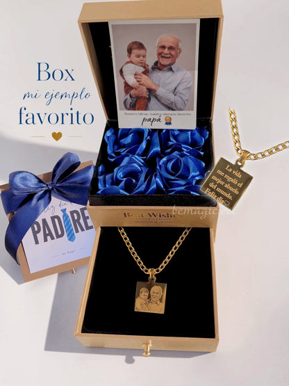Box Mi Ejemplo Favorito/ Detalle día del Padre 💙