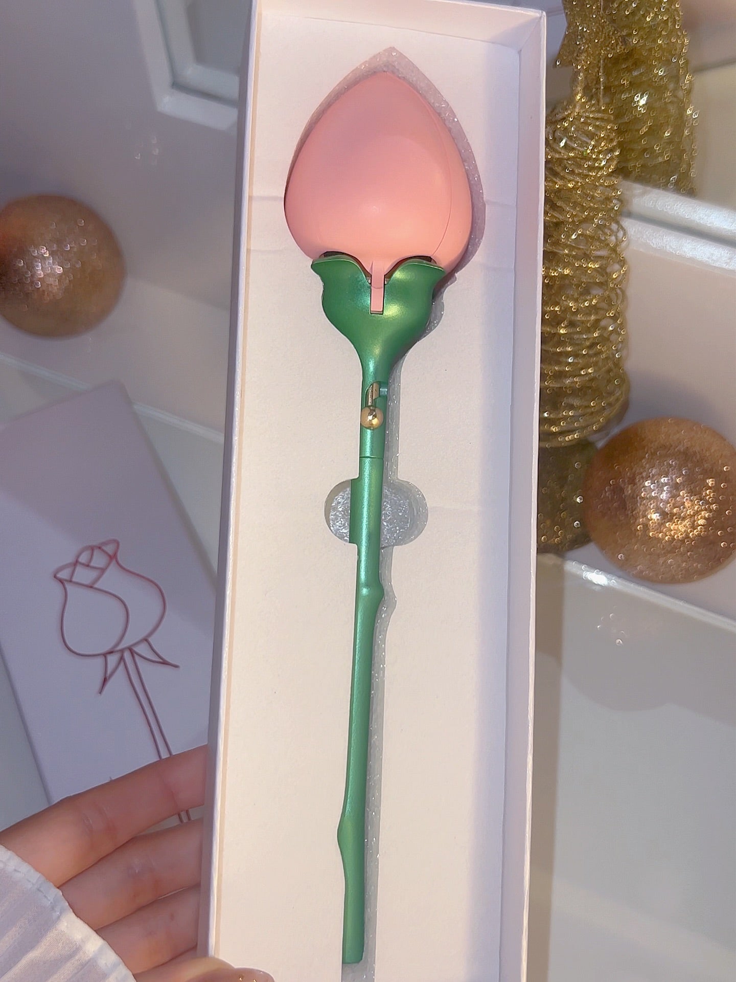 Regalo Diciembre cofre de tulipán y anillo promesa 💍🌷🎄