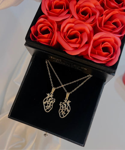 Collares corazones / Box ♥️💌