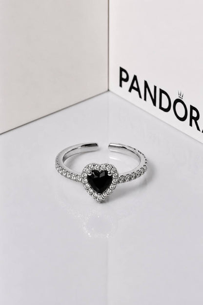 Anillo promesa  Corazón 🖤