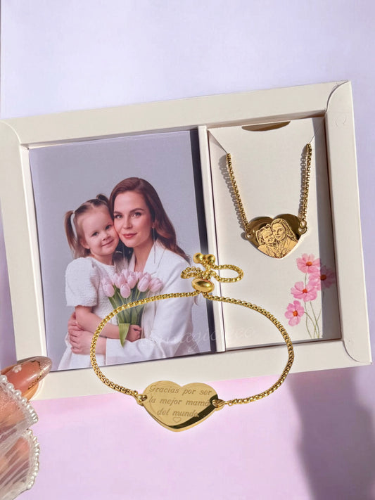 Brazalete grabado/ Siempre Mamá ♥️