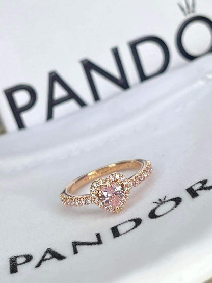 Anillo corazón rosegold 💕 Plata 925💍