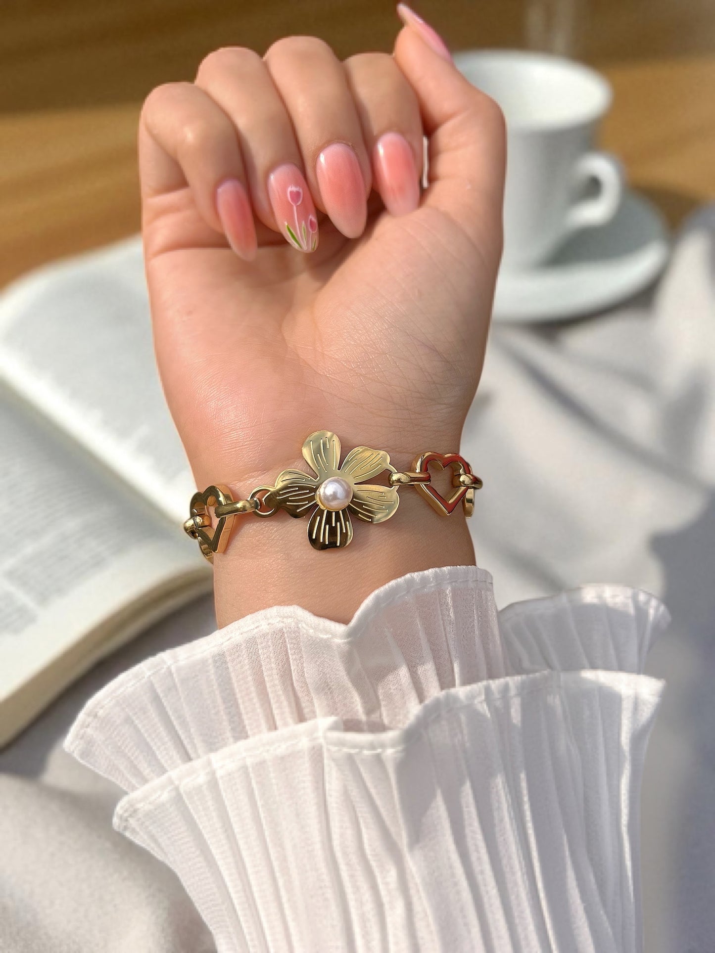 Flower bracelet 🌸✨