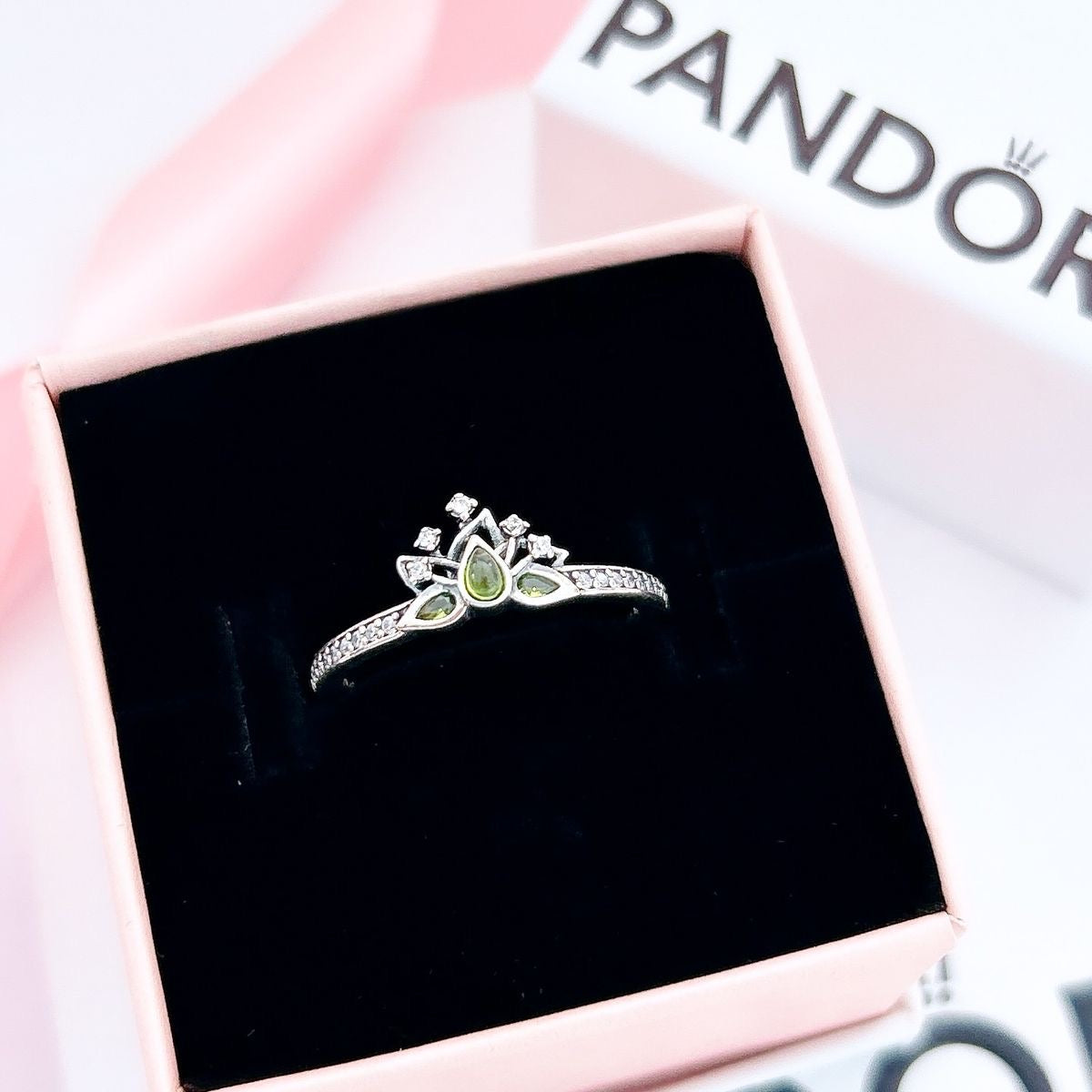 Anillo Tiana, Princesa y el Sapo Plata 925