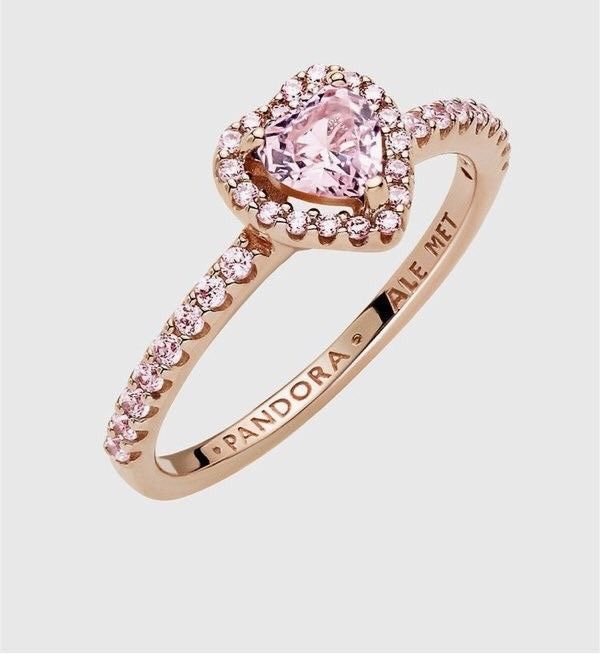 Anillo corazón rosegold 💕 Plata 925💍