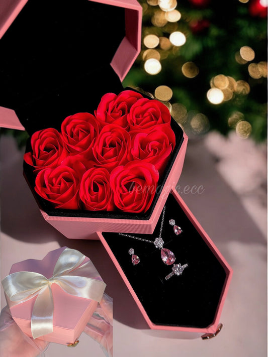 Set Pink promesa de Navidad 💍💖🎀 envío gratis