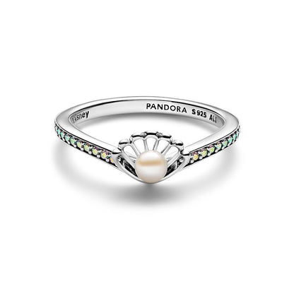 Anillo Ariel Sirenita Plata 925
