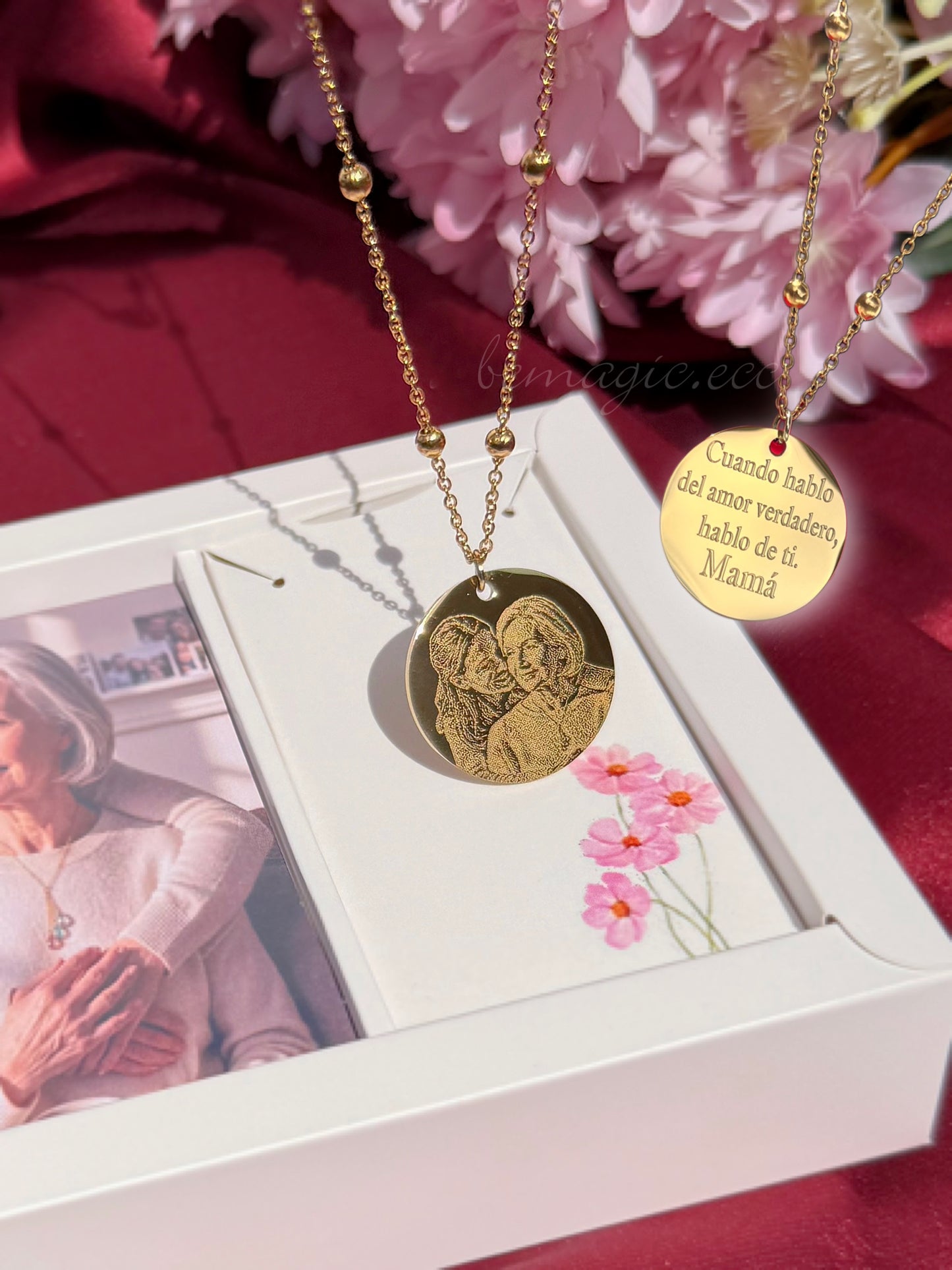 Collar Papá, mi Héroe – Caja especial 💙👔