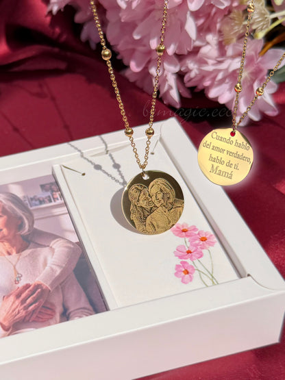 Collar Papá, mi Héroe – Caja especial 💙👔