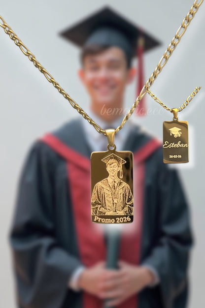 Honor Boy Box Collar👨🏻‍🎓 en cofre rosas eternas 💙