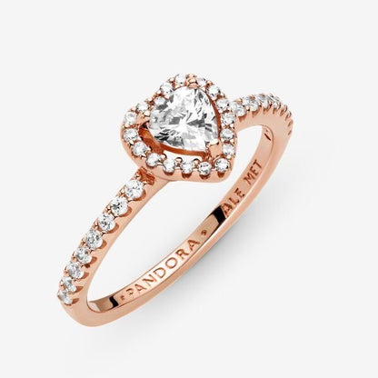 Anillo rosegold blanco 💍 Plata 925🤍