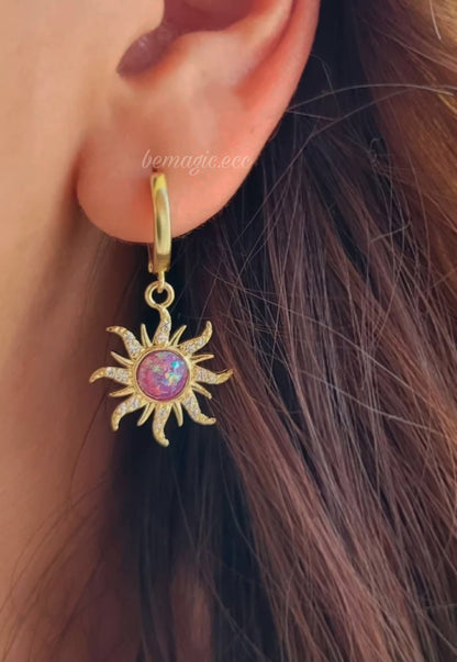 Aretes Sun Rapunzel ☀️💖🌸
