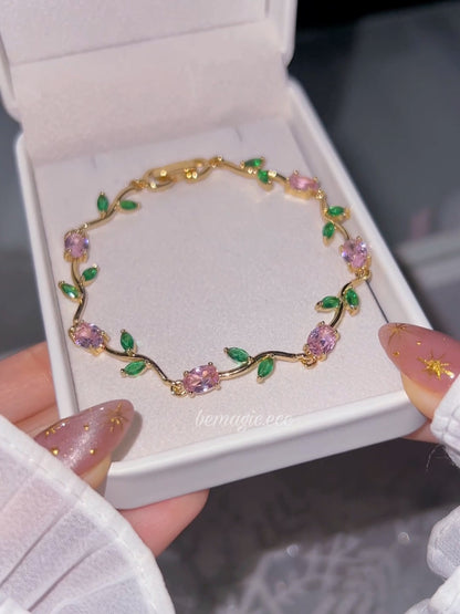 Brazalete de tulipanes 🌷🎄 envío GRATIS