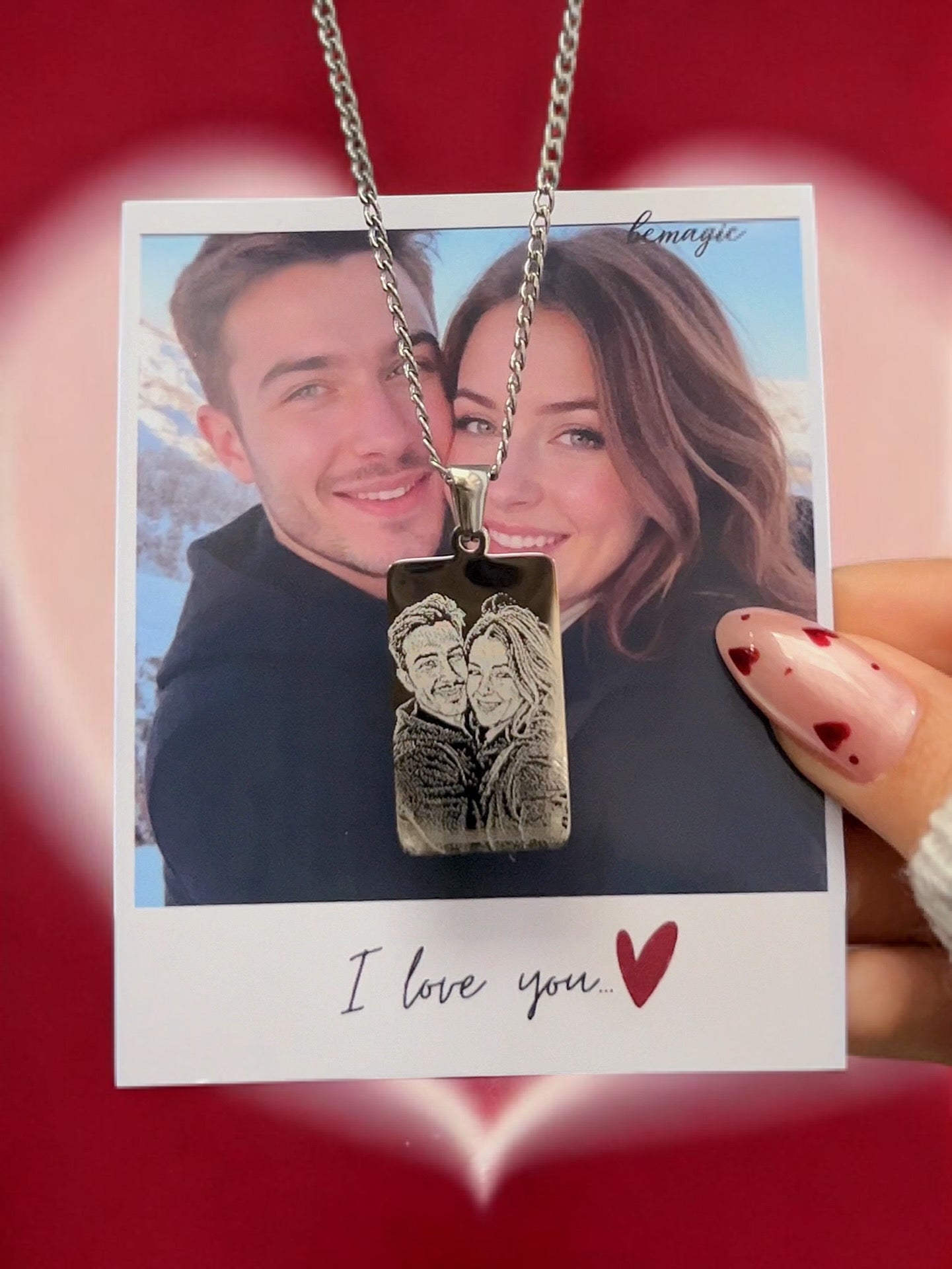 Collar Grabado detalle pareja❤️