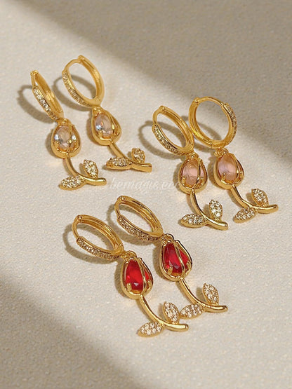 Argollas  tulipán 🌷