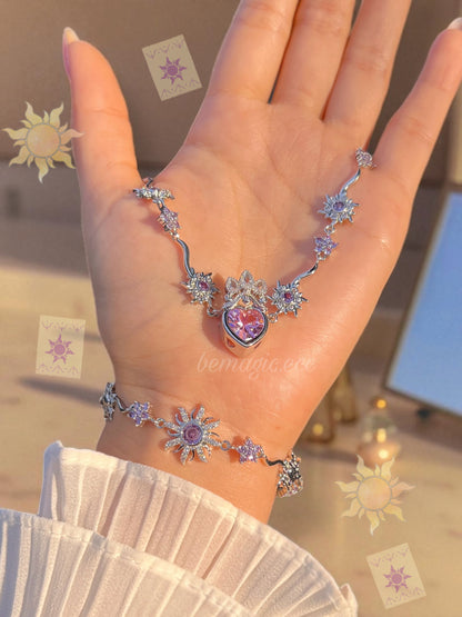 Set completo Rapunzel 💜👑☀️