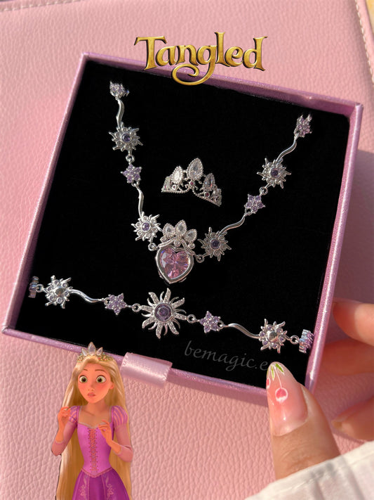 Set completo Rapunzel 💜👑☀️