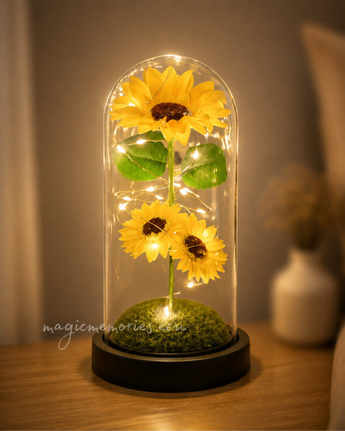 Cúpula Girasoles eternos 💛🌻