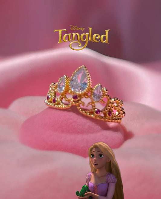 Anillo Corona de Rapunzel 🌸💖