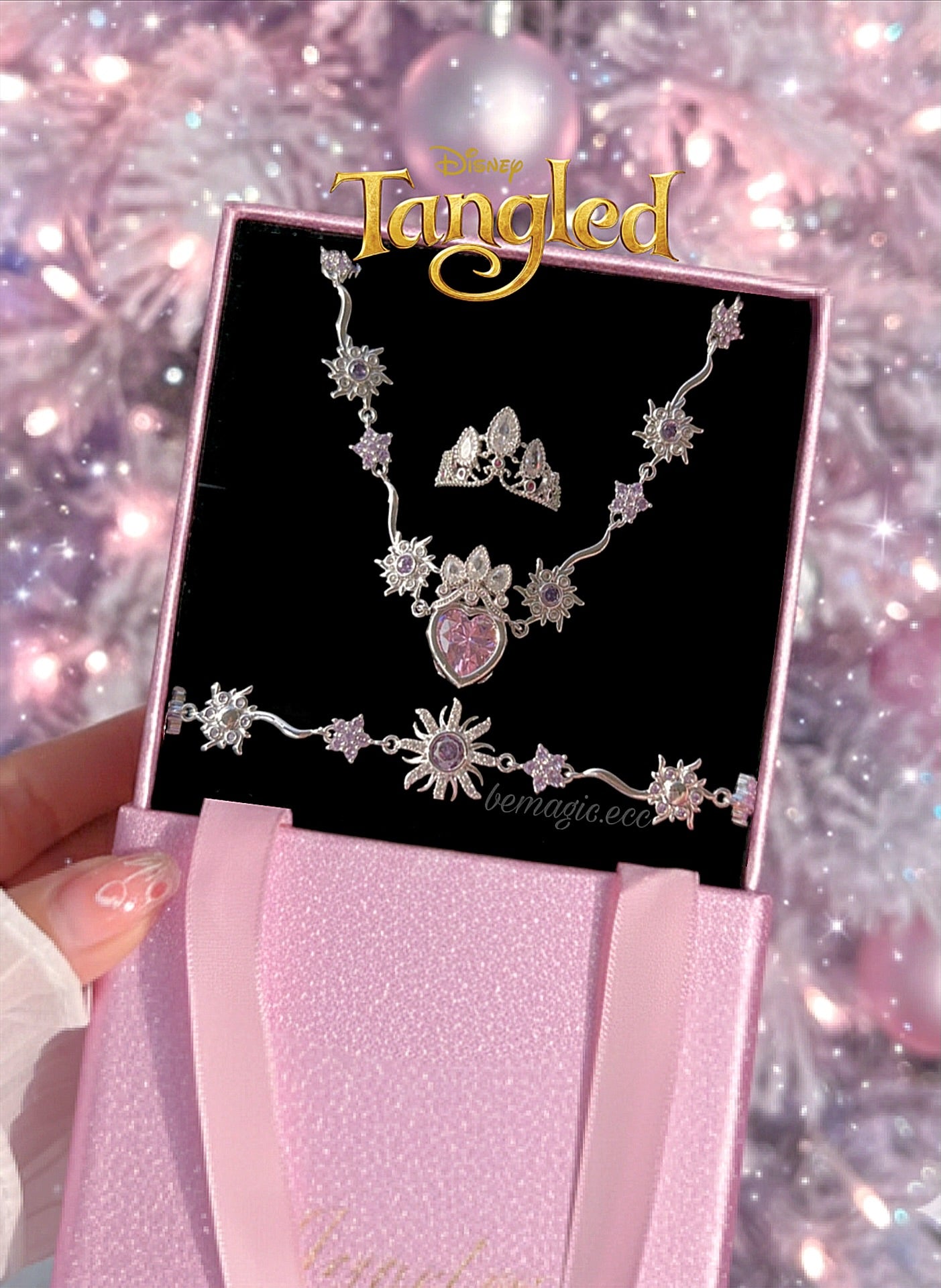 Set completo Rapunzel 💜👑☀️