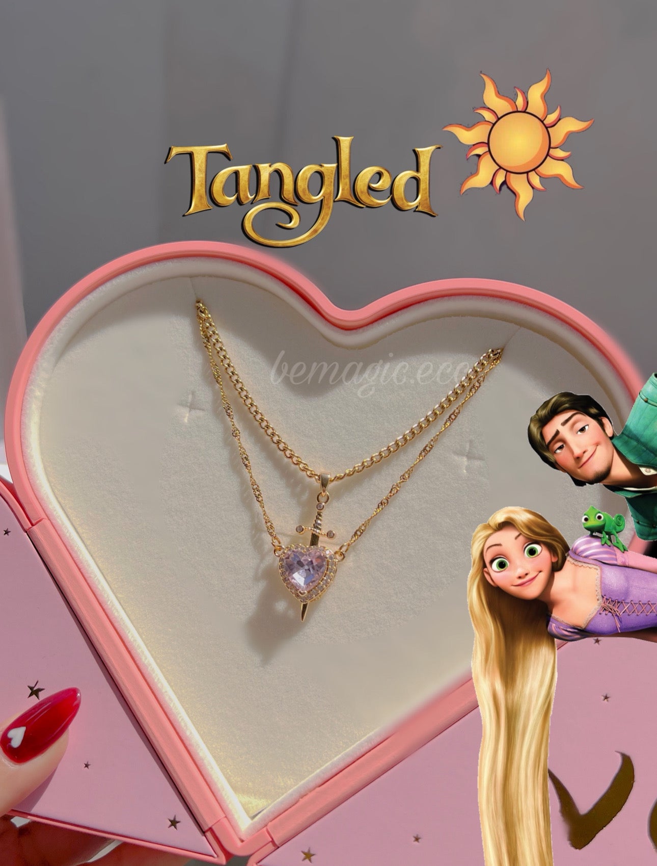 Set Rapunzel y Flynn 💘💜