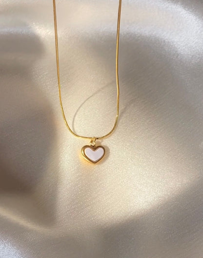 Collar promesa White Heart 💕