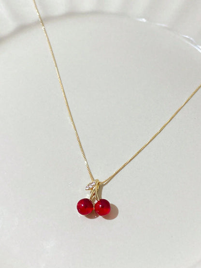 Cherry  necklace🍒✨