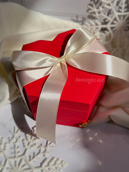 Set red Heart Christmas 🎄 ❤️ envío gratis