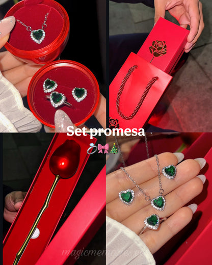 Set promesa Amor en Navidad 🎀🎄💍
