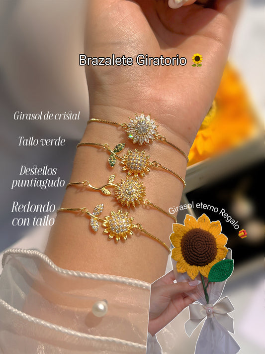 Brazaletes de Girasoles 🌻❤️