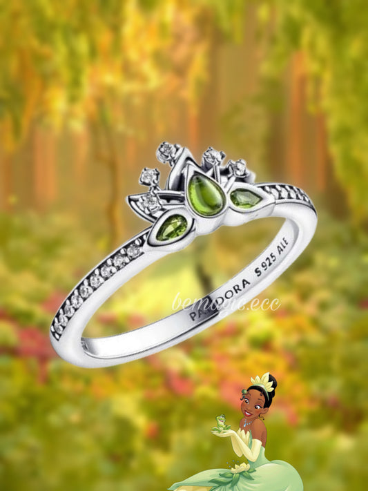 Anillo Tiana, Princesa y el Sapo Plata 925