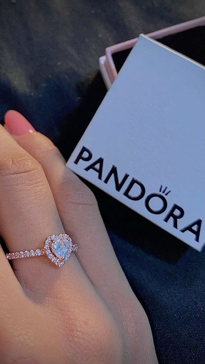 Anillo rosegold blanco 💍 Plata 925🤍