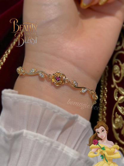 Brazalete inspirado Bella y Bestia 🌹✨
