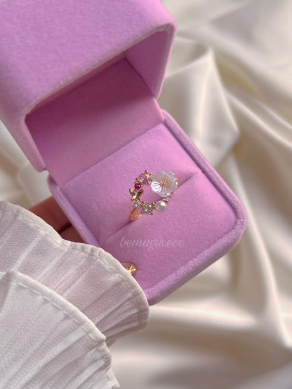 Anillo Floral Abril 🌸🦋