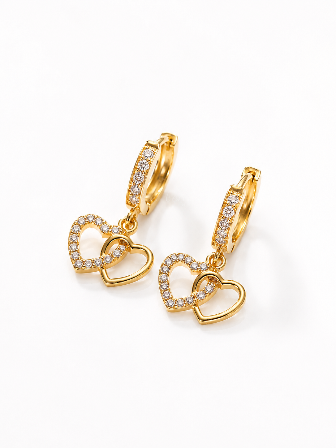 Juliette heart Hoops/ Princess Collection ✨