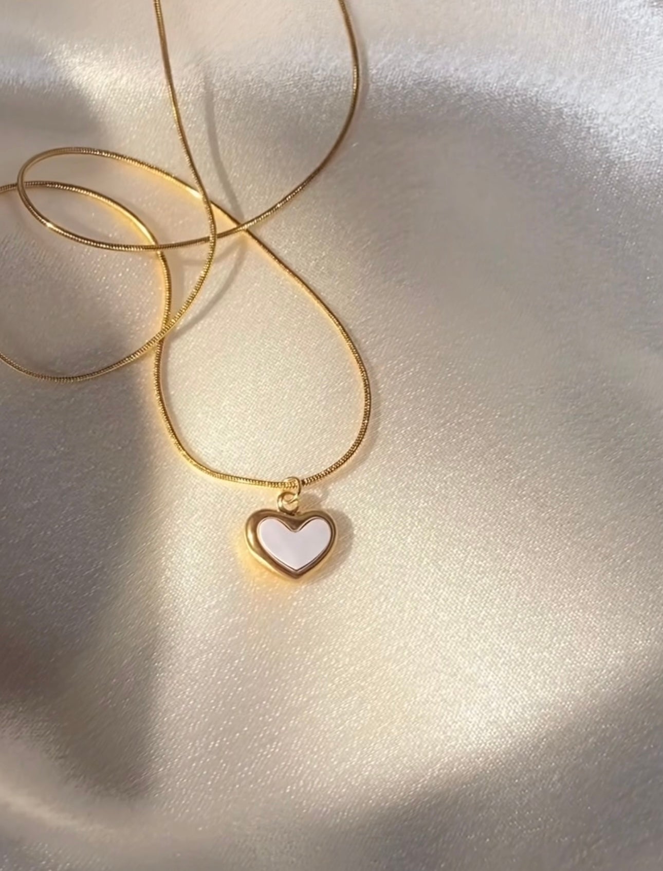 Collar promesa White Heart 💕