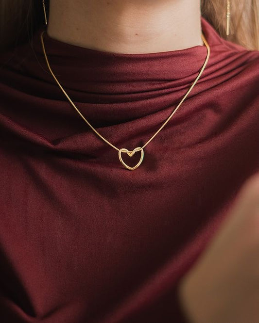 Sweet  Heart Nude Collar San Valentín 💕