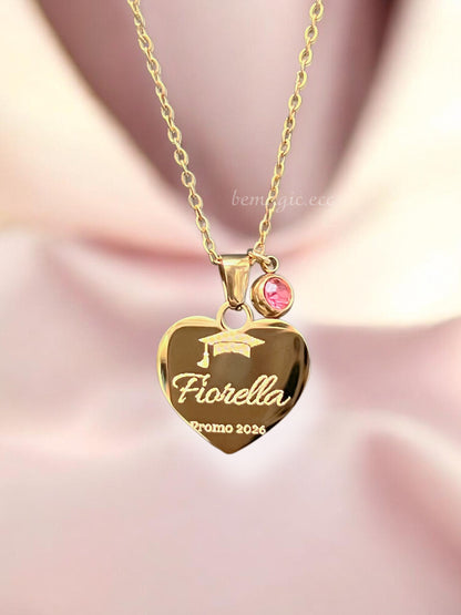 Prom Girly 💖🎀 👩🏻‍🎓 Collar Graduada – Edición Clásica