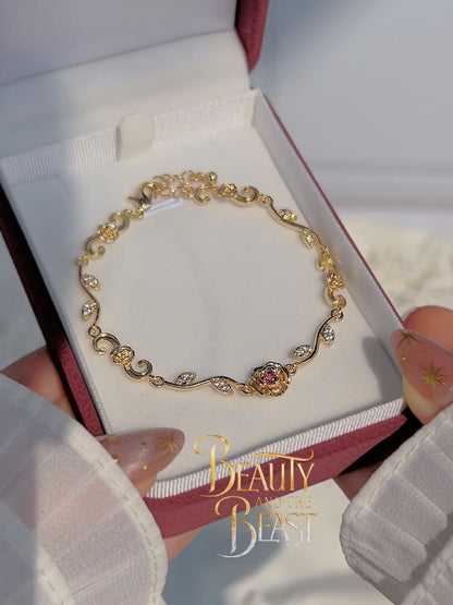Brazalete inspirado Bella y Bestia 🌹✨