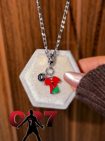 Collar CR7 Plateado ⚽️♥️