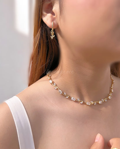 Collar Jardín de tulipanes 🌷 🤍