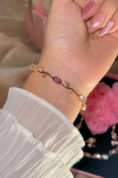 Tulips for Valentines 🌷 Set Rosado, Lila Dorado