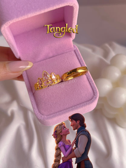 Set promesa Corona Rapunzel 💖👑