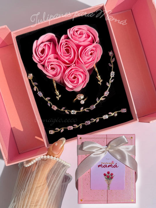 Set Mommy, tulipanes para Mamá 💕🌷