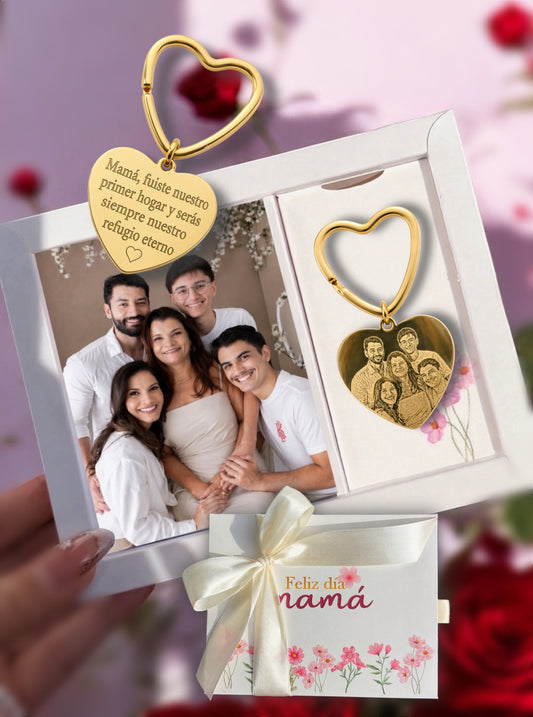 Llavero Mamá eres Hogar - Caja especial✨🌸