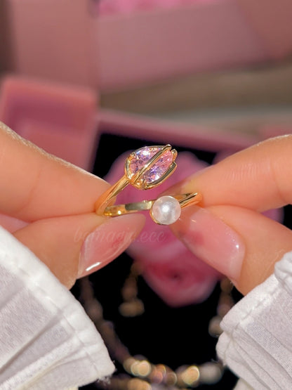 Tulips for Valentines 🌷 Set Rosado, Lila Dorado