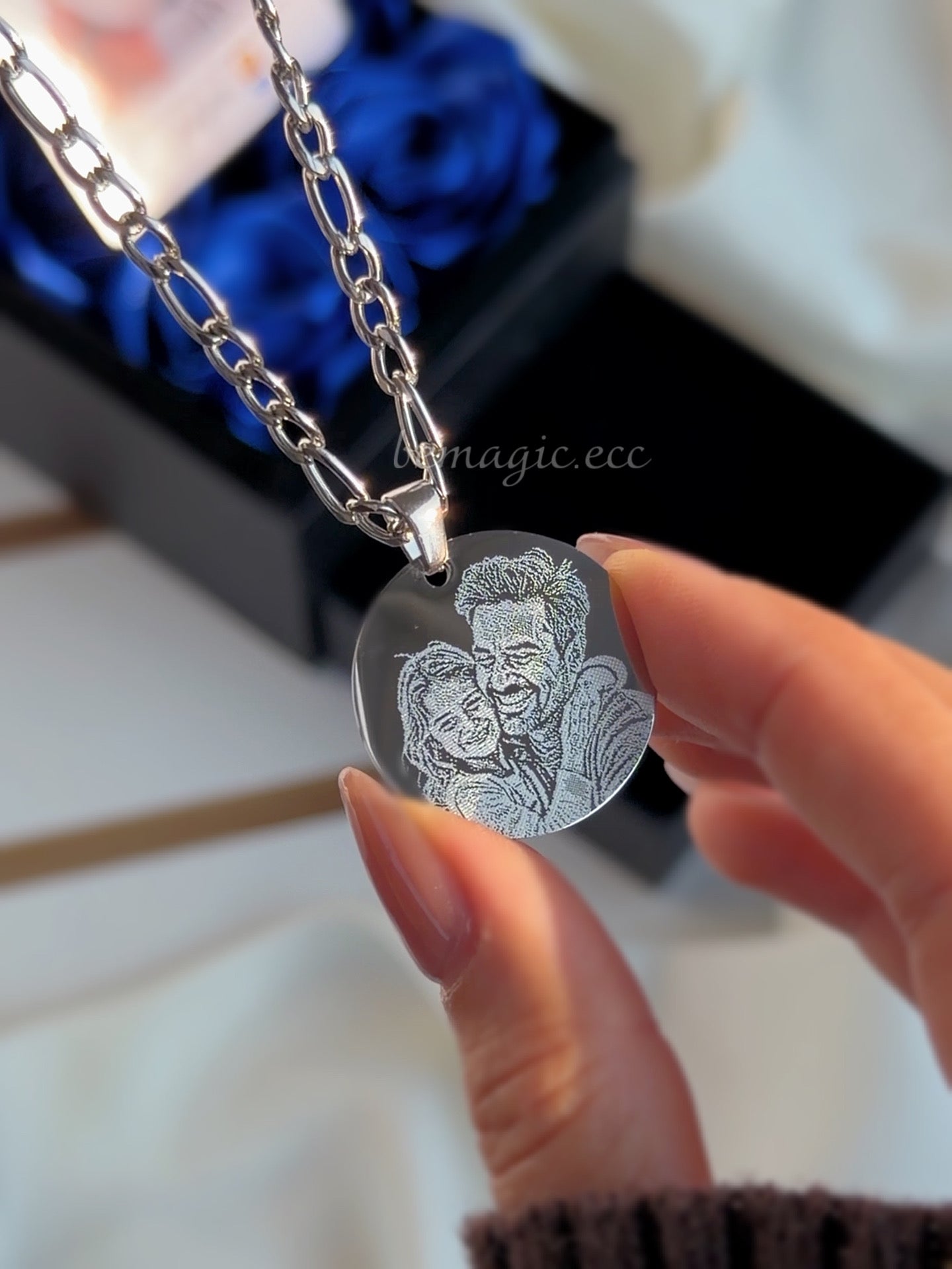 Collar Papá mi lugar seguro 💙