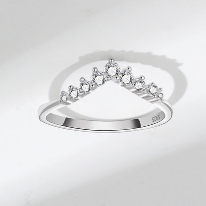 Anillo promesa crown 💍 Plata 925