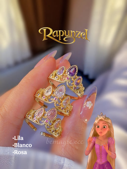 Anillo Corona de Rapunzel 🌸💖